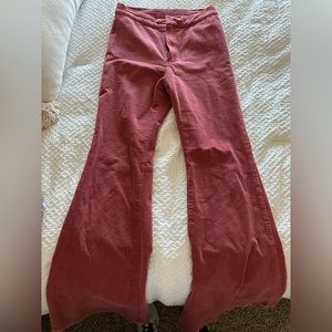 Flared Corduroy Pants